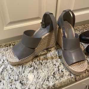 Gently used wedge espadrilles